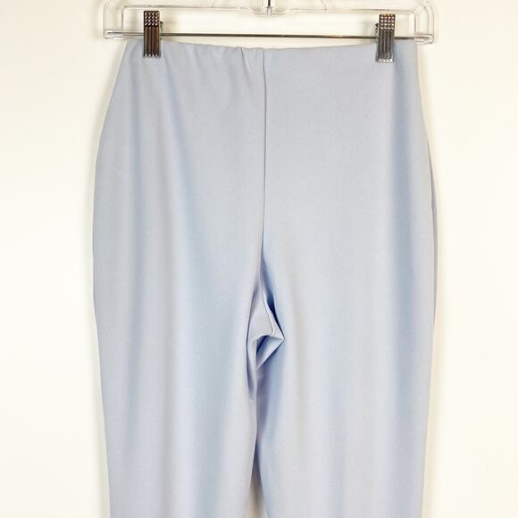 Missguided Jersey Tailored Cigarette Trousers Light Blue Size 6 - Picture 7 of 10